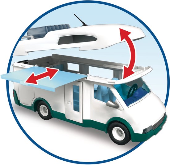 PLAYMOBIL Grote familie-camper - 6671