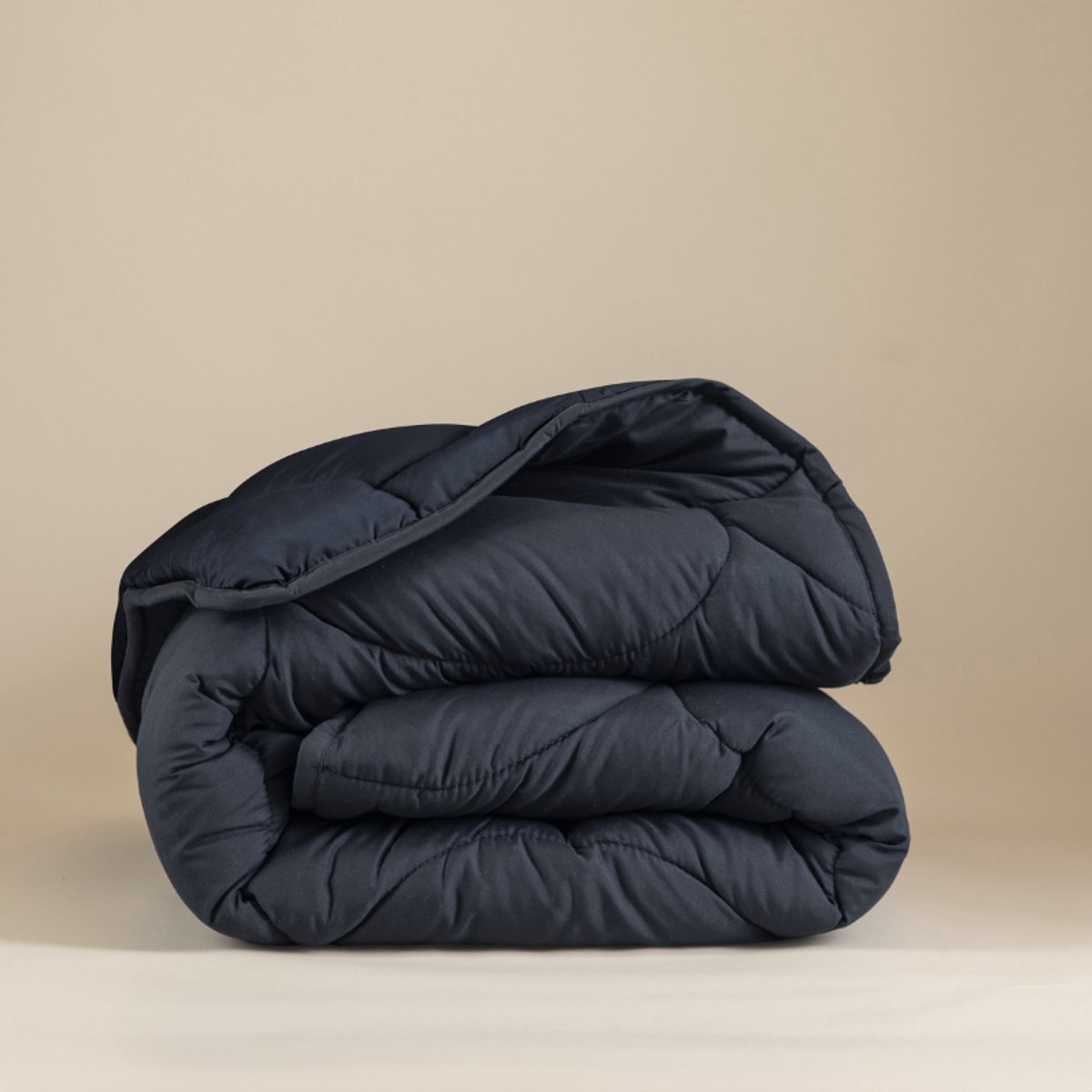 Lazy Dekbed Zonder Overtrek - Uni - Antraciet / Navy