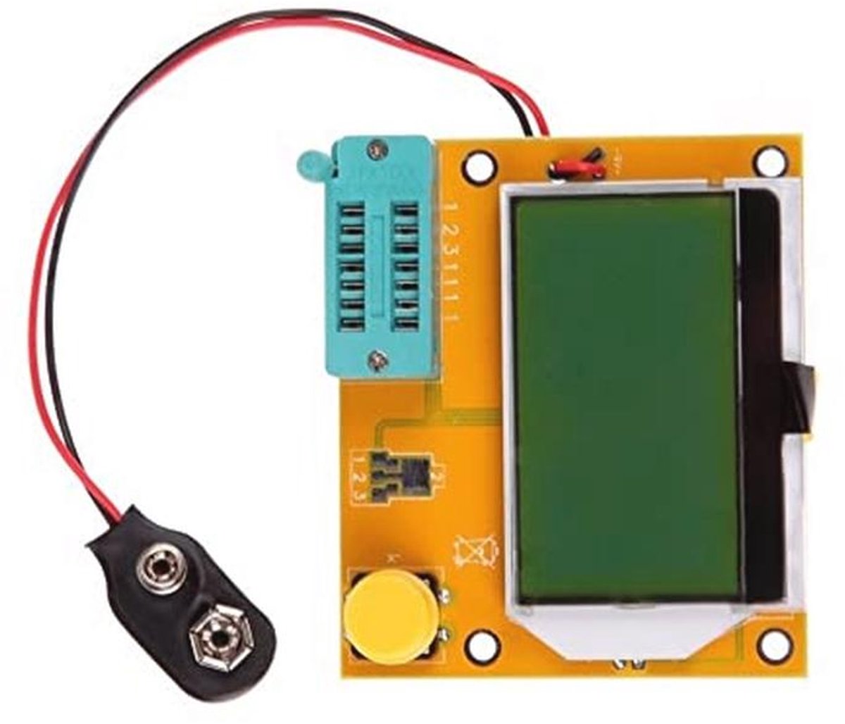 LCR-T4 ESR Meter voor Transistoren, Diodes, Capaciteit en Inductantie Tester