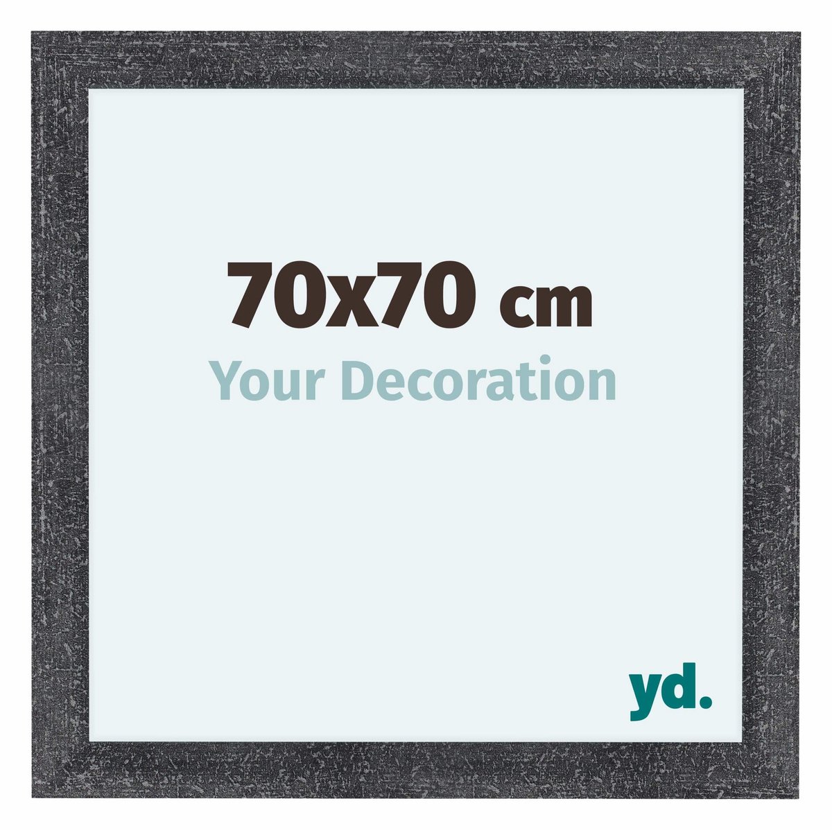 yd. Your Decoration - Fotolijst 70x70 cm - MDF - Grijs Geveegd - Como