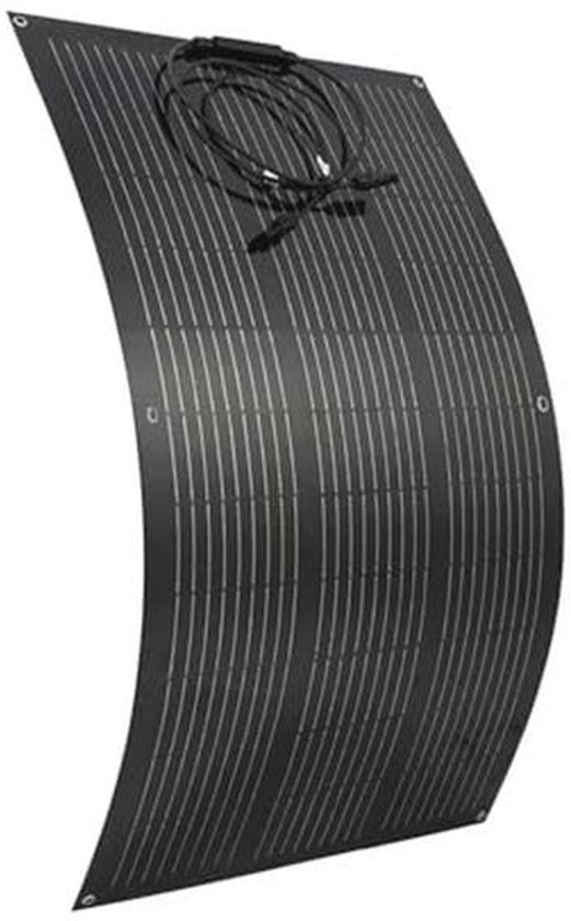 100 Watt 12 Volt Flexibel Zonnepaneel voor 12V-batterij - Ideaal voor Marine, RV, Camper en Oneffen Oppervlakken