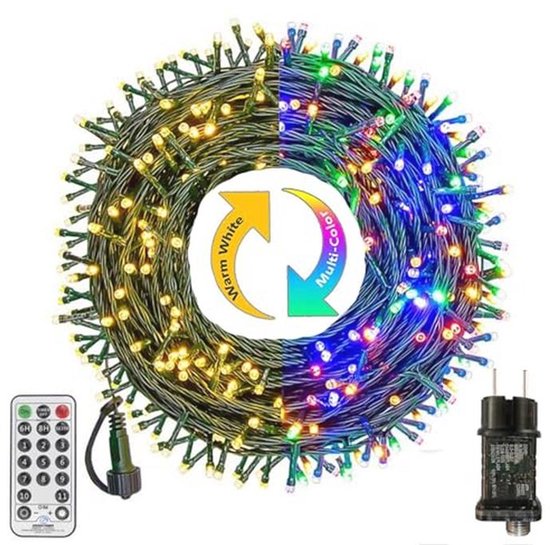 Feeric Lights Lichtsnoer Multicolour- 10 Meter - 100 Leds Feeric Lights Lichtsnoer Multicolour- 10 Meter - 100 Leds