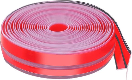 1Meter U Kanaal Siliconen Rubber Douche Deur Glas Afdichtstrip Edge Trim Beglazing Afdichting