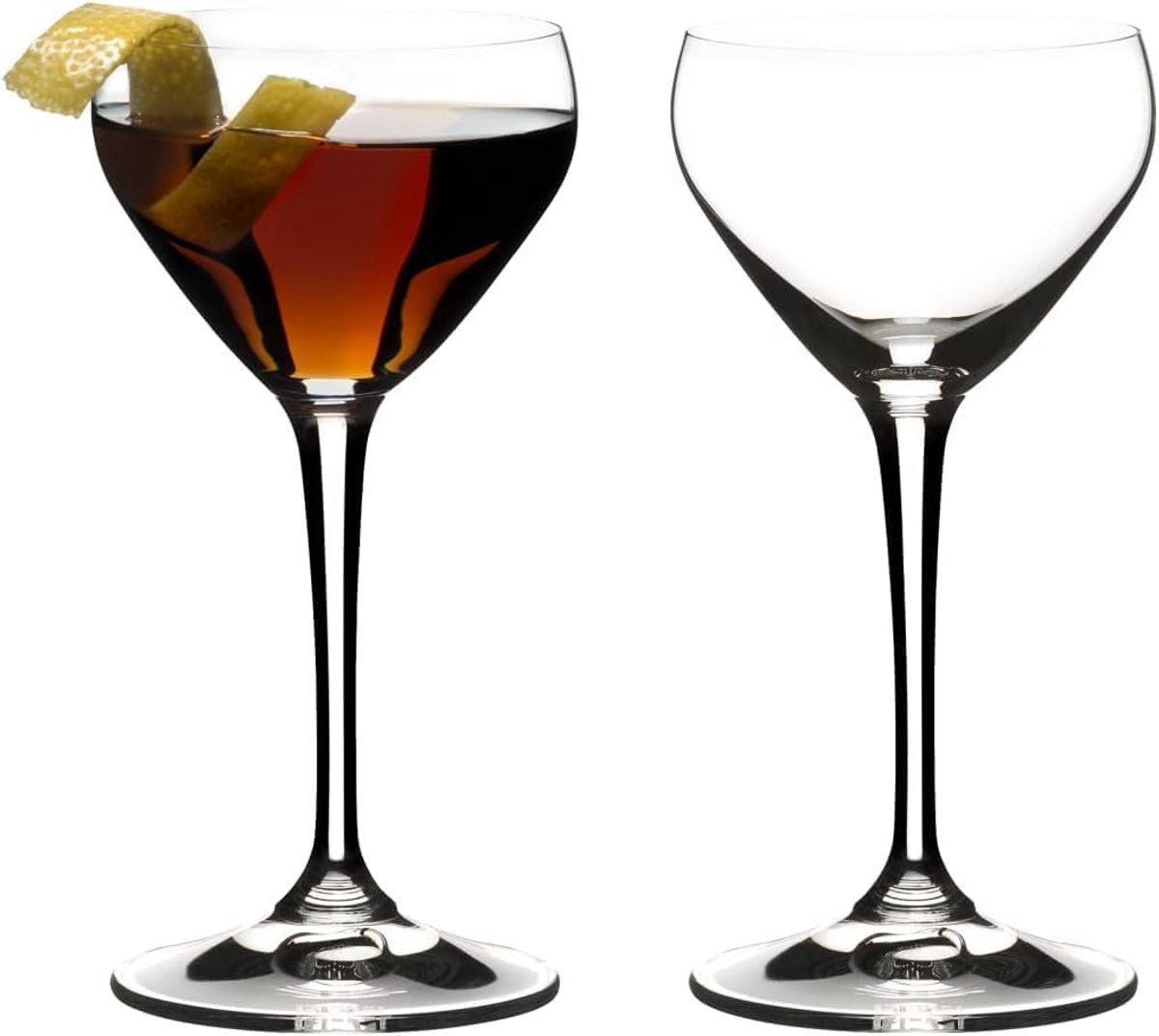 Cocktailglazen Set van 2 – Perfect voor Martini en Mixdranken