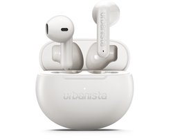 Urbanista Austin 2 Draadloze Oortjes – Bluetooth – Voor Sporten en Dagelijks Gebruik – 25u Afspeeltijd – IPX4 Waterbestendig – EQ3 Instellingen – Wit