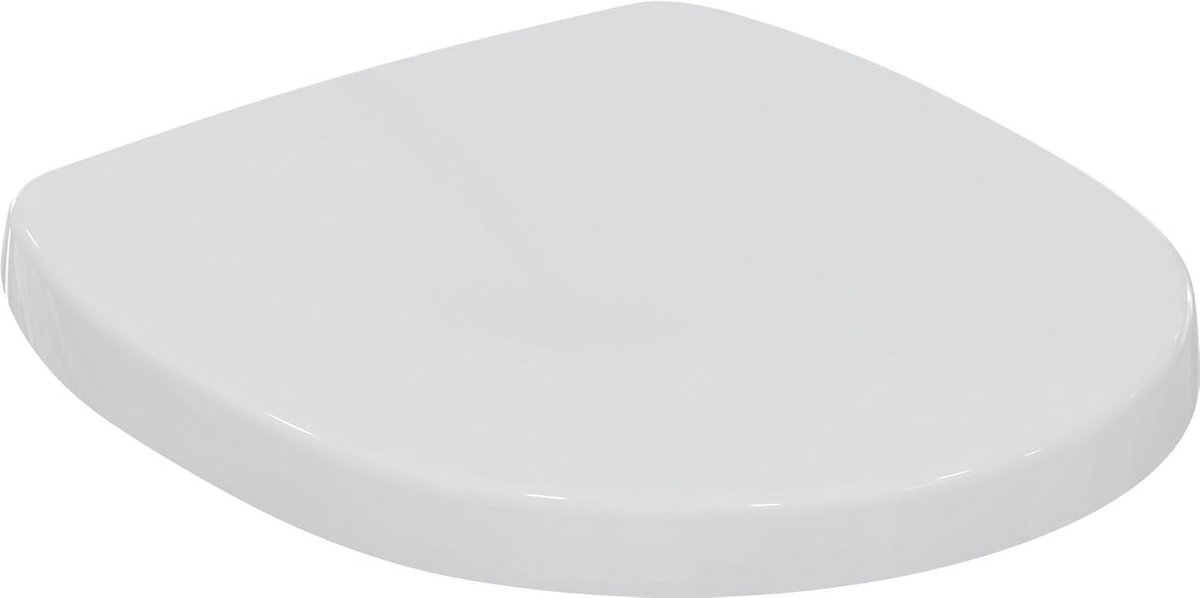 Wit Duroplast WC-bril met Stalen Scharnieren