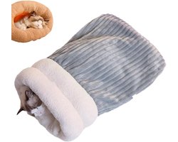 Winterslaapzak Voor Katten Tot 5.4 Kg Huisdierbed Voor Katten En Kleine Honden Zachte Geïsoleerde Slaapzak Huisdierbenodigdheden Kattenmandje Slaaphol