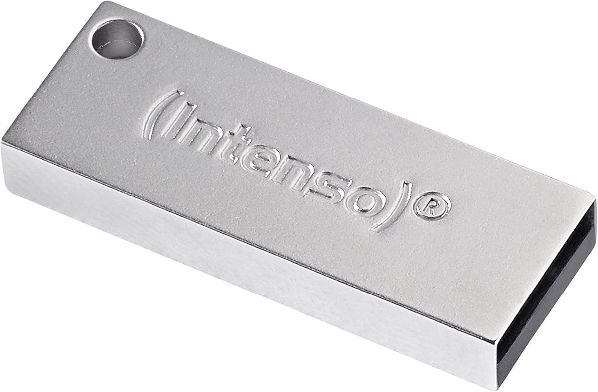 32 GB USB 3.0 geheugenstick in zilver metaal design
