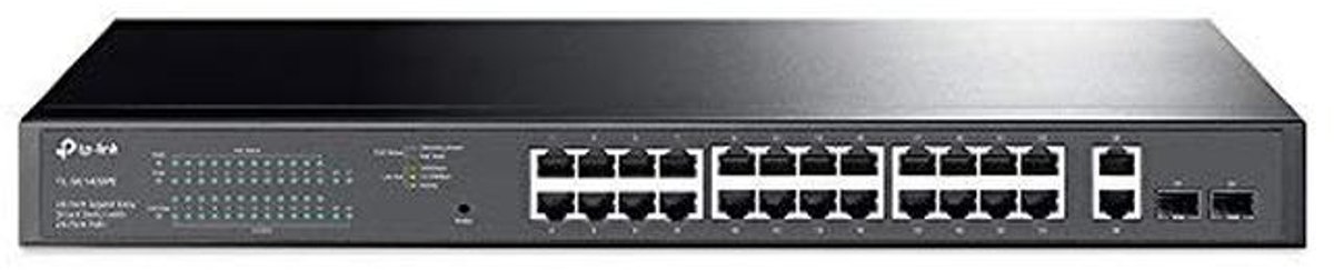 Managed L2 Gigabit Ethernet Switch 28-Poort met Power over Ethernet (PoE)