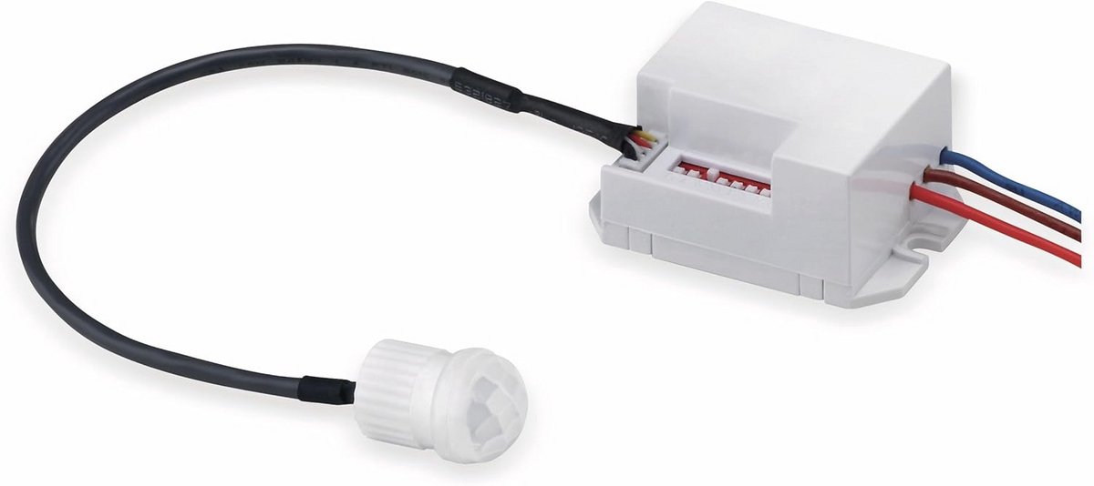 Mini Bewegingsmelder met 360° Detectiehoek en Inbouwmontage