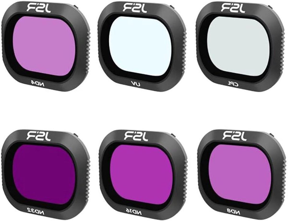 Allecta - Camera Lens Filters voor Mavic 2 Pro - ND4 ND8 ND16 ND32 UV CPL - Multi Coated - Hoge Transmittance - Compatibel met Drone