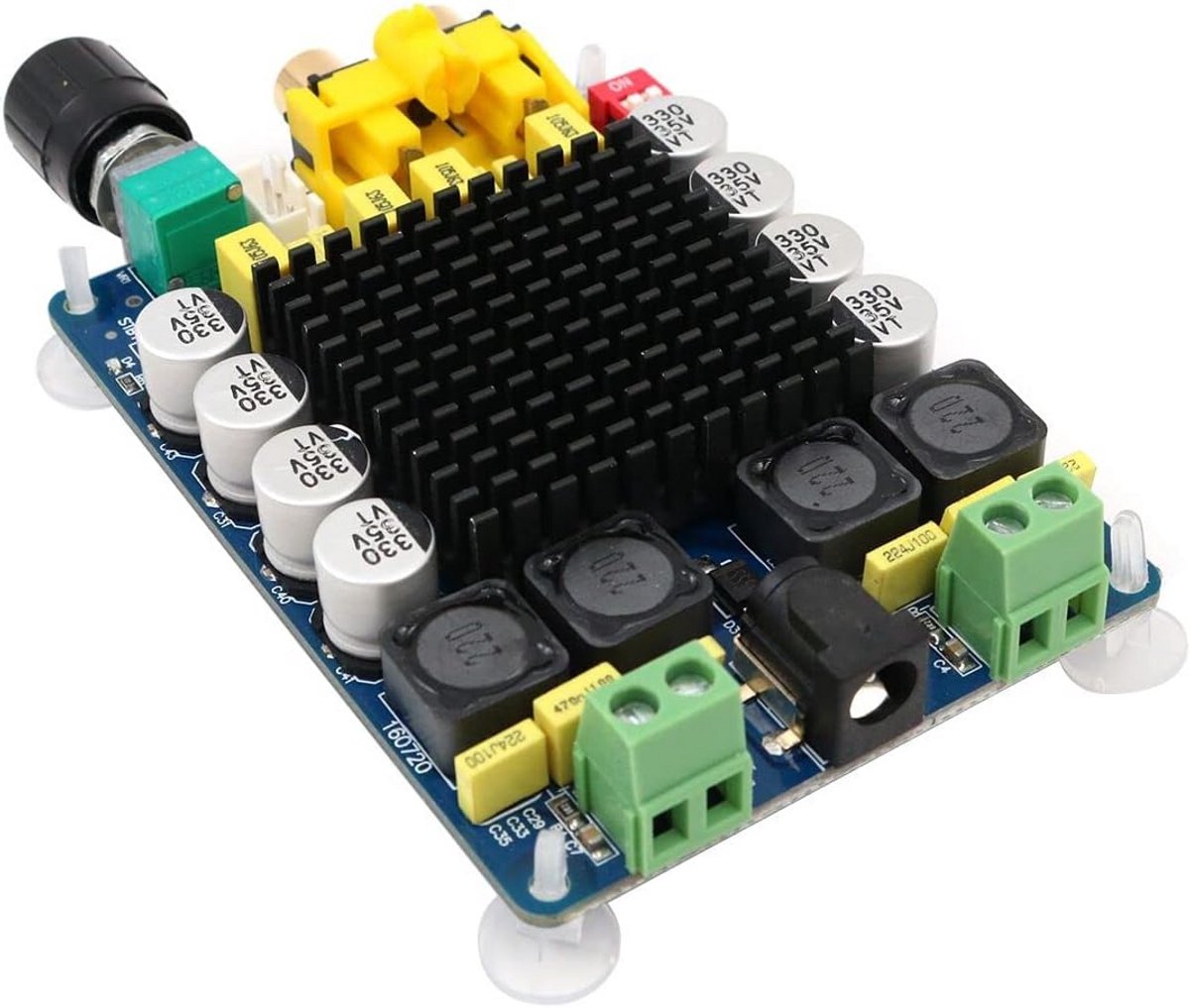 Dual Channel Digital Class D Audio Amplifier 2 x 100 W voor High Fidelity Geluidssystemen