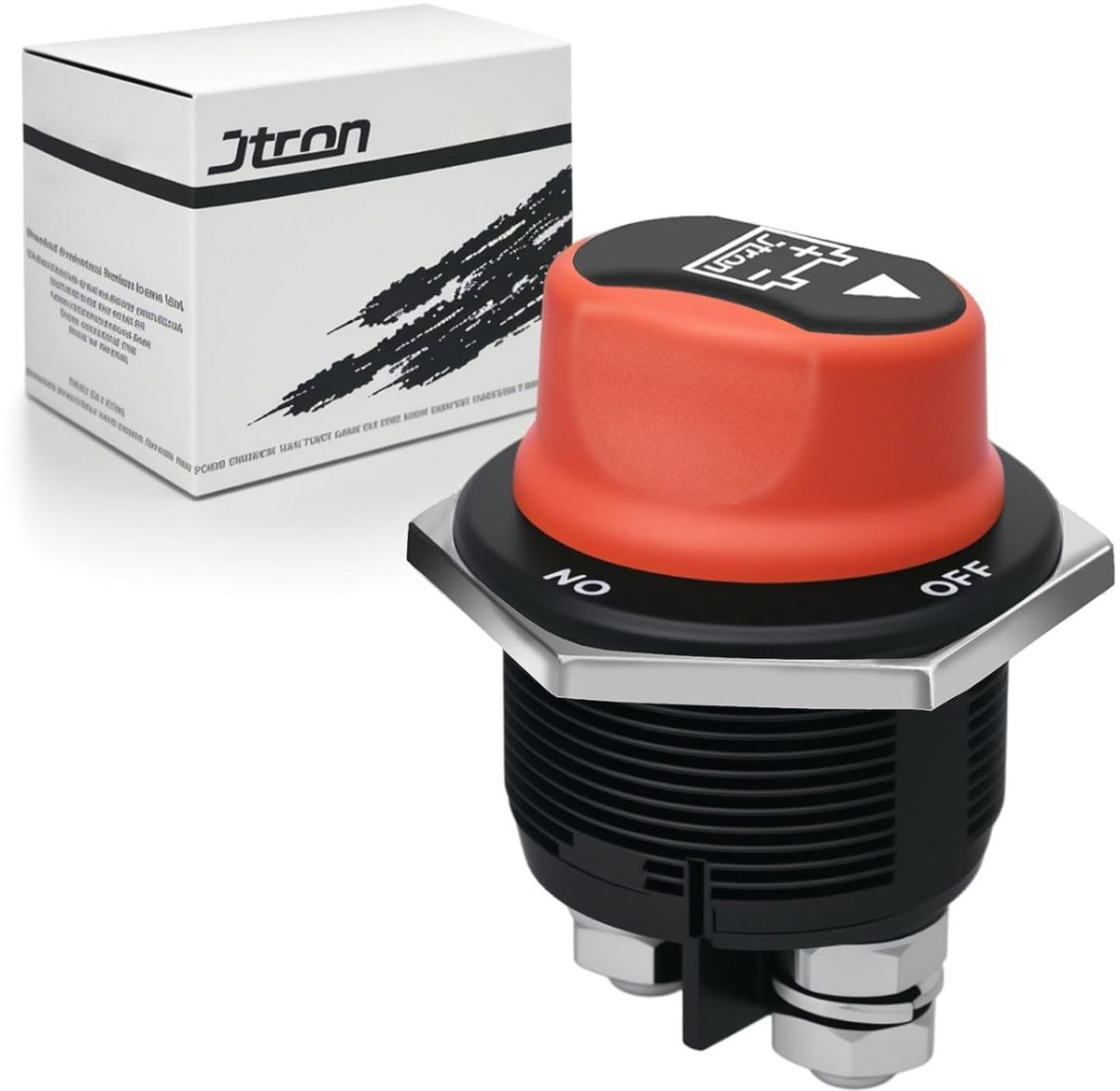 Batterij schakelaar 12V 200A voor motorfiets - Isolatieschakelaar ON-OFF Mini 38mm