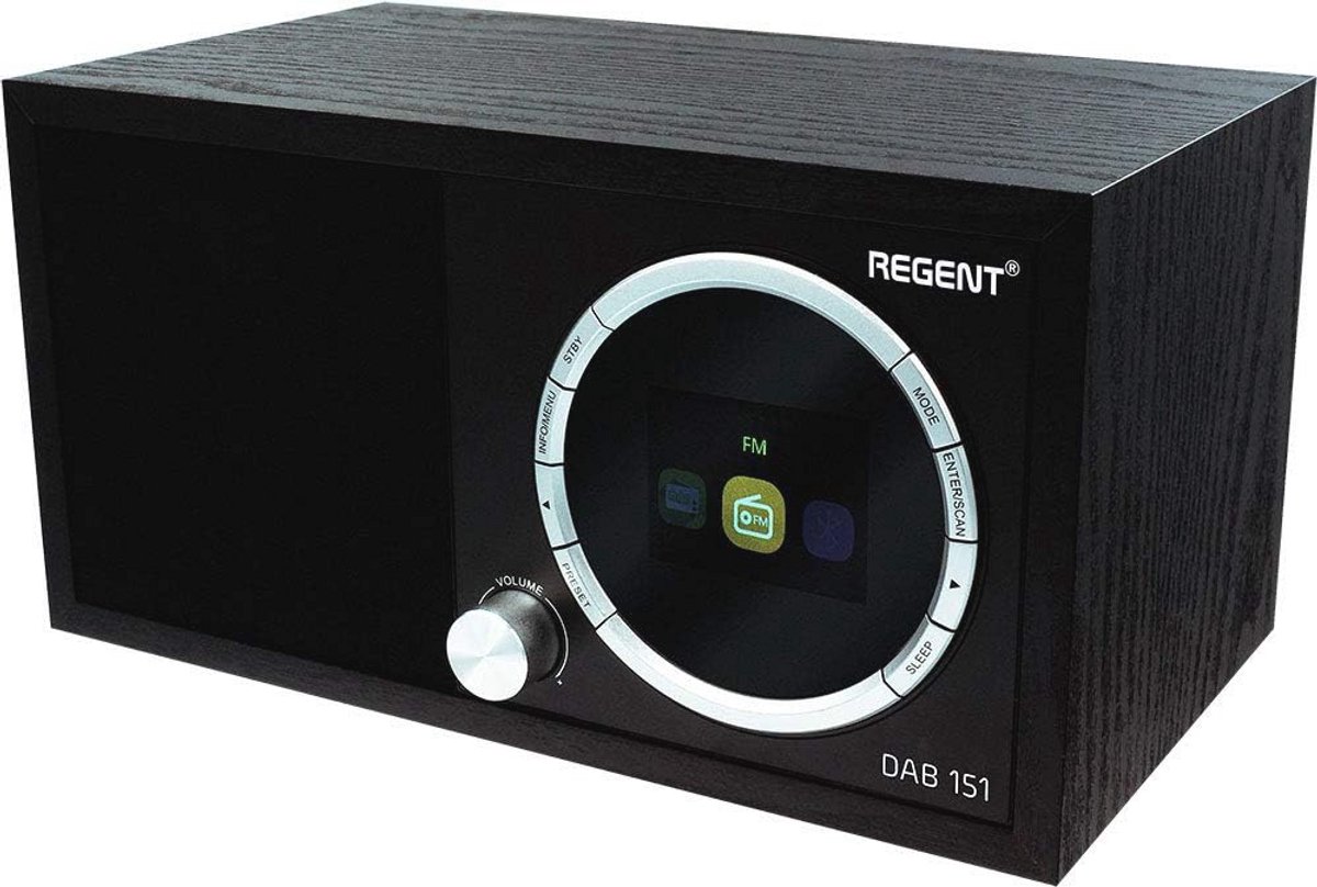DAB+/FM Draagbare Radio met Bluetooth - Compacte Digitale Tuner en Radiowekker