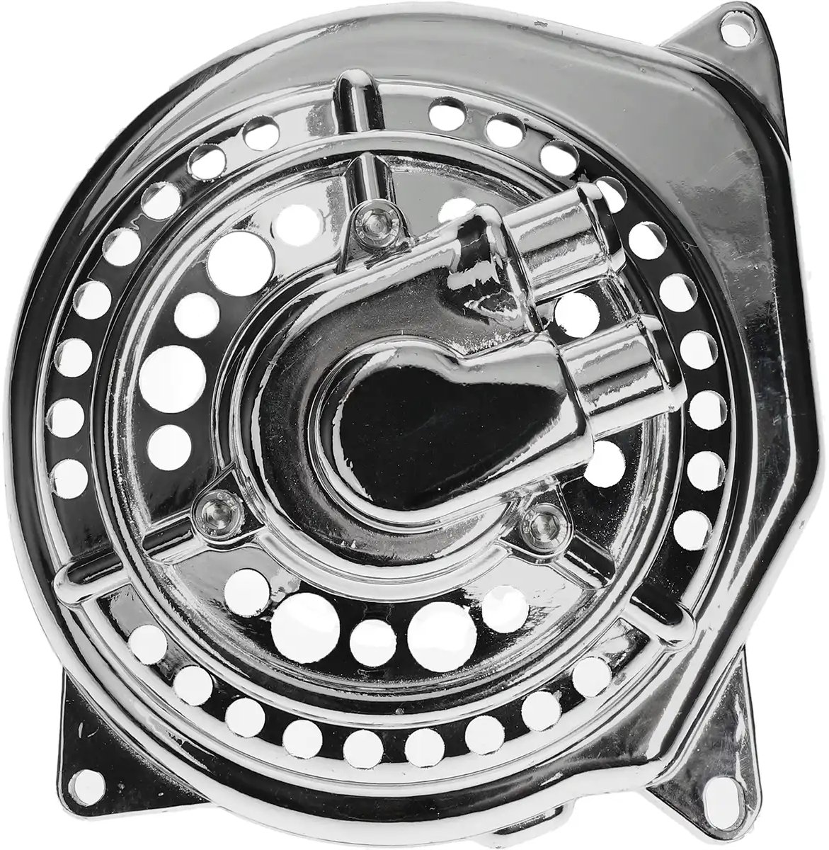 Waterpomp deksel STR8 Racing Minarelli Horizontaal Chroom