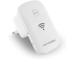 Metronic 495437 Wifi-repeater 300 Mbps met aan/uit-knop