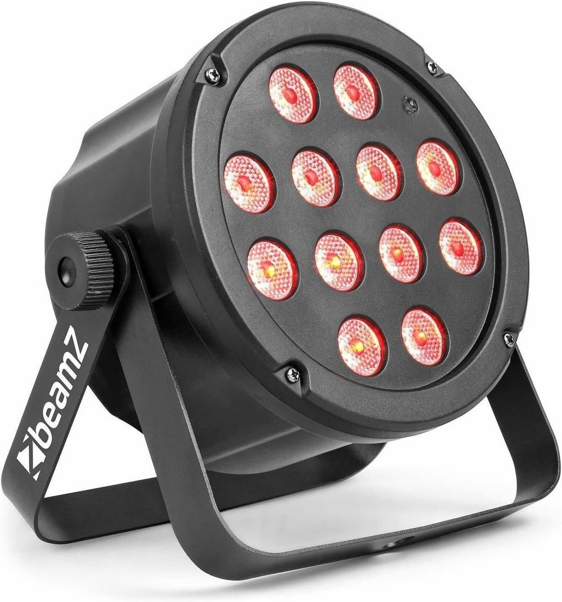 LED Vloerspot met 12x 3W RGB DMX en Geluidsgestuurde Lichteffecten