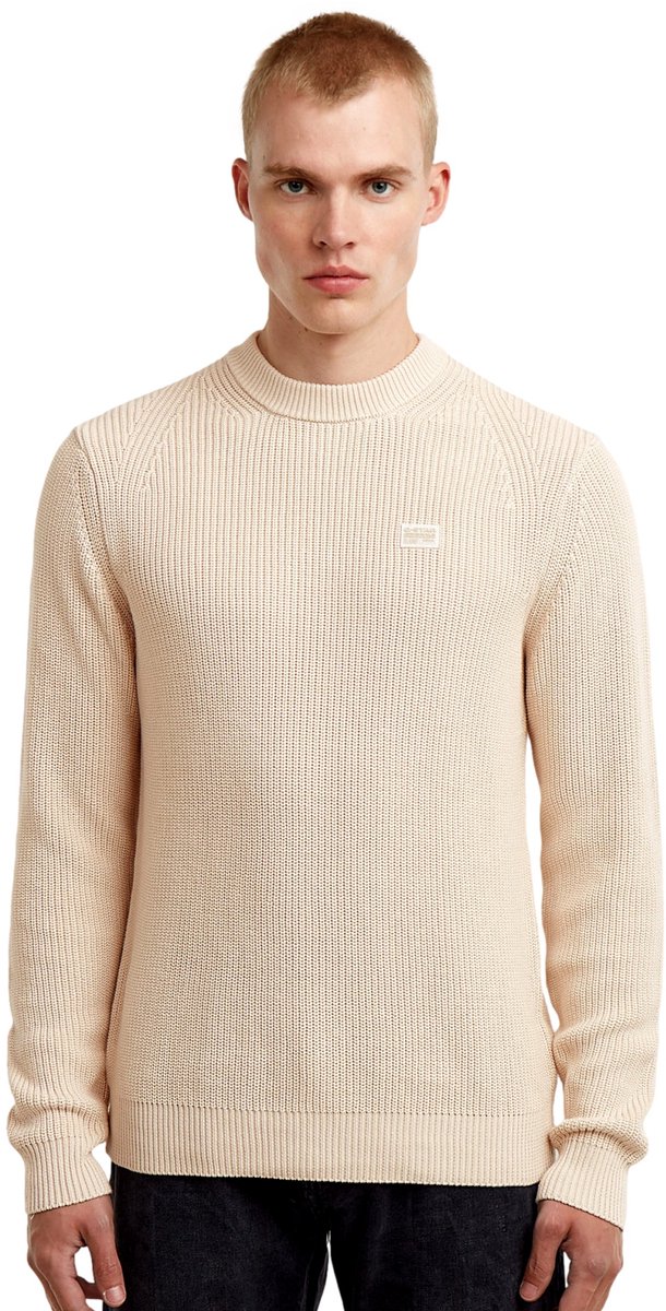G-Star Pullover r knit Heren Gebreide truien Whitebait