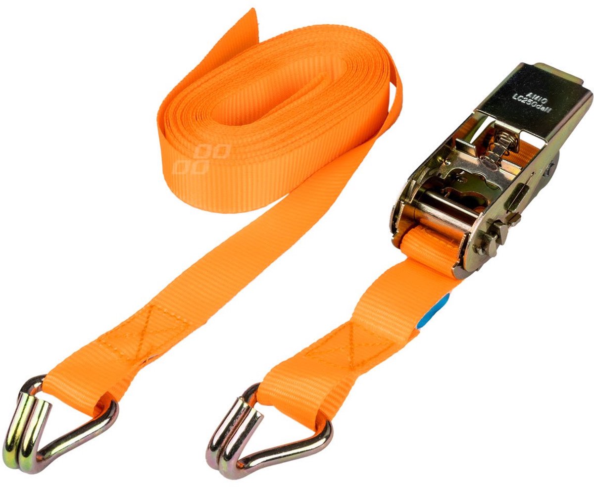 AMiO Ratchet Spanband 500kg 25mm x 5m – Voor Aanhanger en Transport