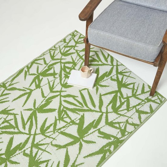 Botanisch buiten tapijt - gerecycled kunststof, waterdicht, lichtgewicht, 150 x 240 cm — afbeelding 5