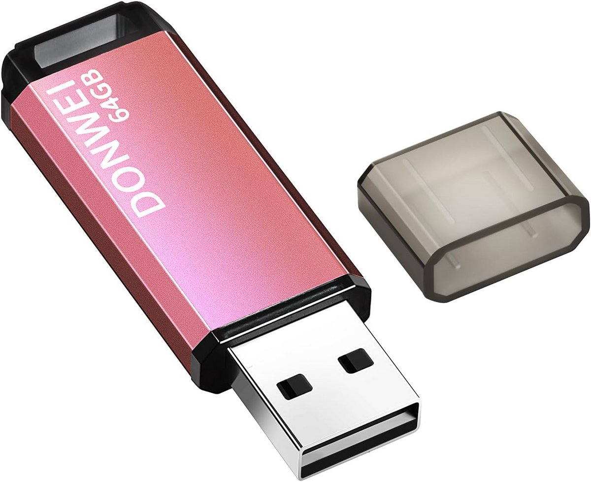 USB-stick 64 GB Roze - Geheugenstick met efficiënte gegevensopslag