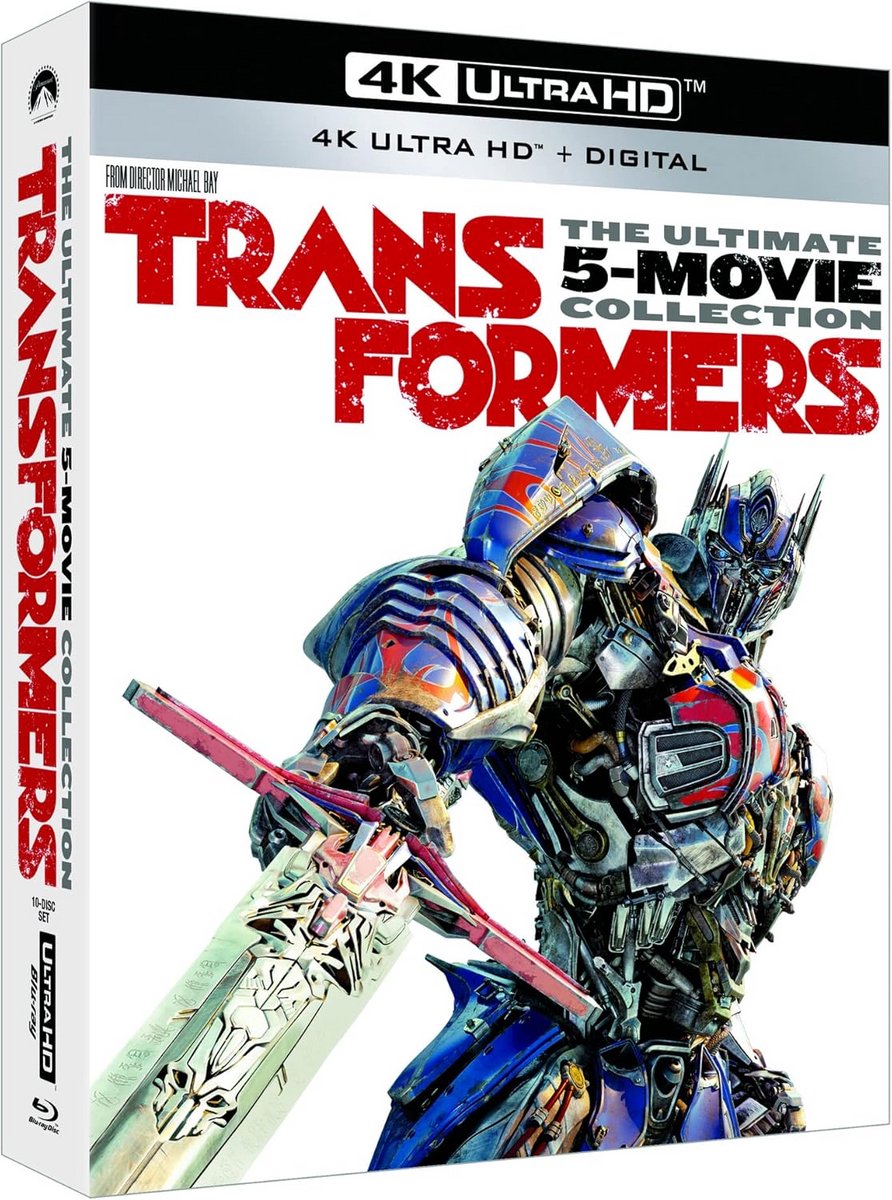 Sciencefiction Filmcollectie: 5 Actievolle Beeldverhalen op DVD/Blu-ray