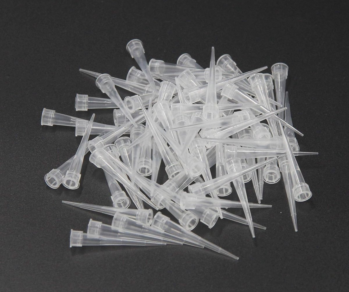 Universele Pipettips 10μL - 1000 Stuks