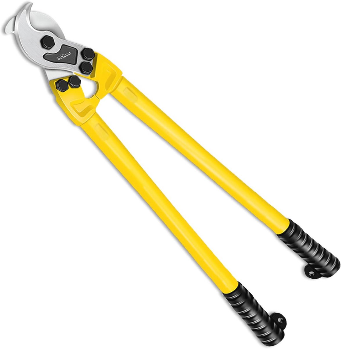 Zware 24 Inch Kabelsnijder - Koolstofstaaldraadsnijder voor Aluminium en Koperdraad - Ergonomische Lange Arm Draadsnijder