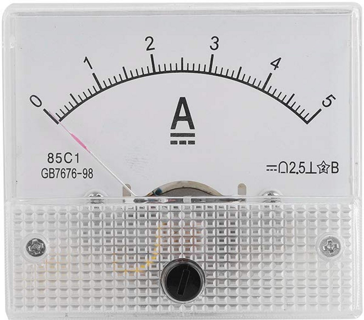 Analoge Voltage Ampèremeter en Voltmeter voor DC Stroommetingen