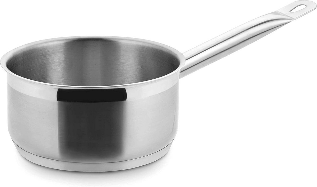 RVS Steelpan 18 cm - Geschikt voor Alle Warmtebronnen