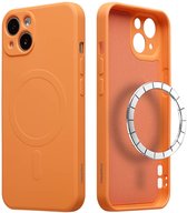 imoshion Hoesje - Geschikt voor Apple iPhone 14 - Color Backcover geschikt voor MagSafe - Oranje