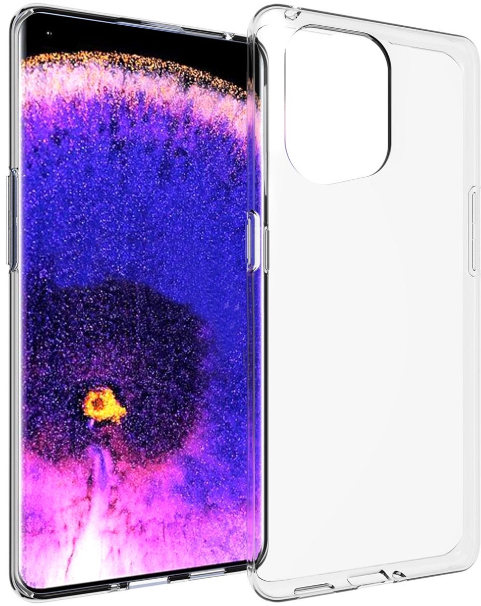 Accezz Hoesje - Geschikt voor Oppo Find X5 5G - Clear Backcover - Transparant