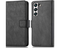 imoshion Hoesje - Geschikt voor Samsung Galaxy S22 - Luxe Bookcase - Zwart