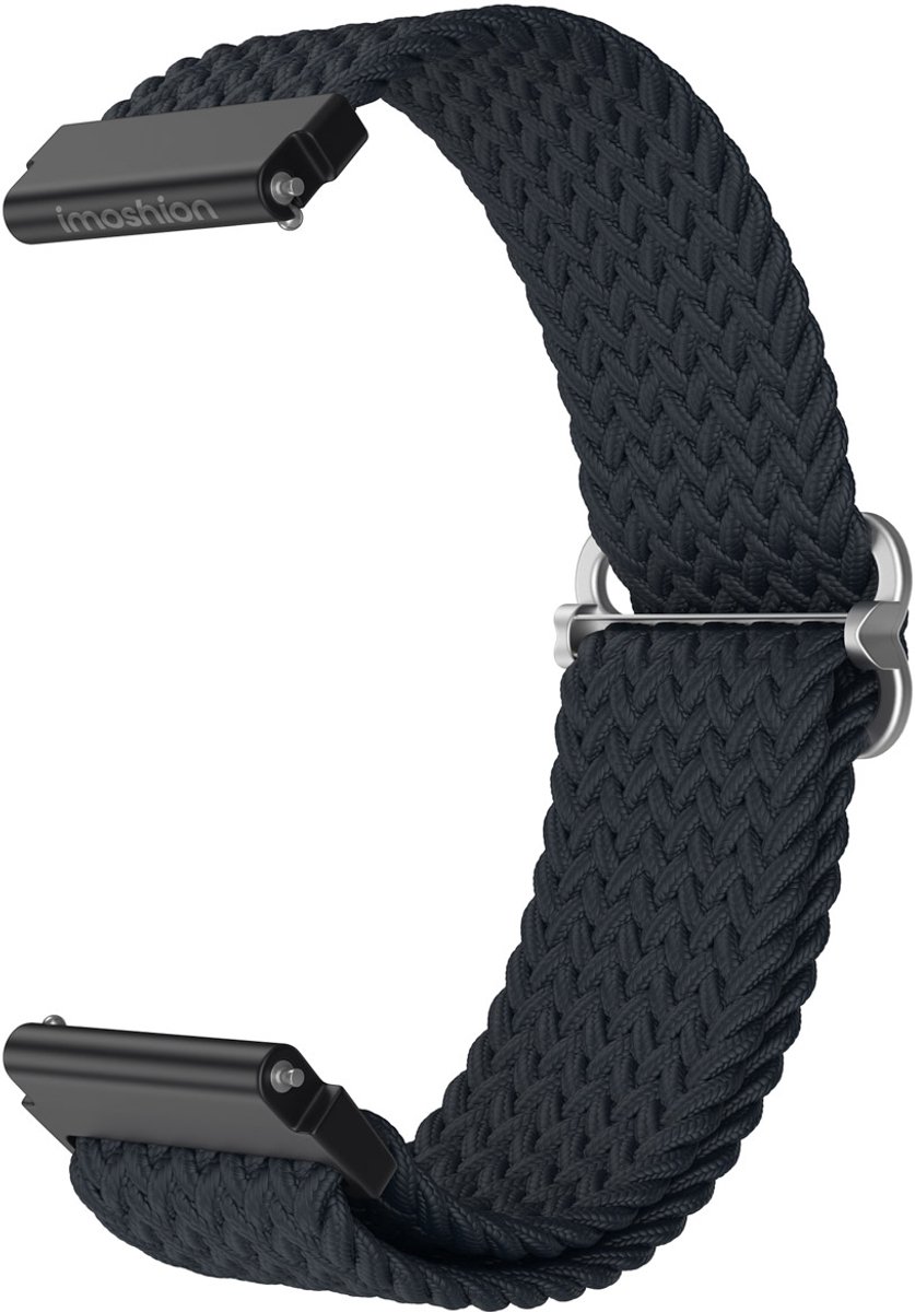imoshion Nylon geweven bandje - Universeel 20 mm aansluiting - Donkergrijs