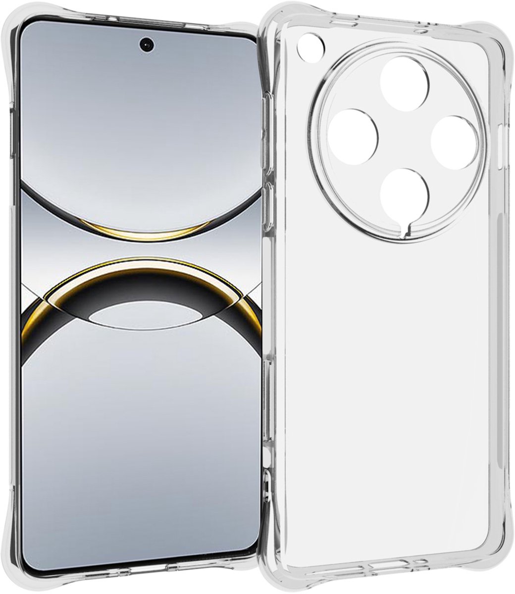 imoshion Hoesje - Geschikt voor Oppo Find X8 Pro - Shockproof Case - Transparant
