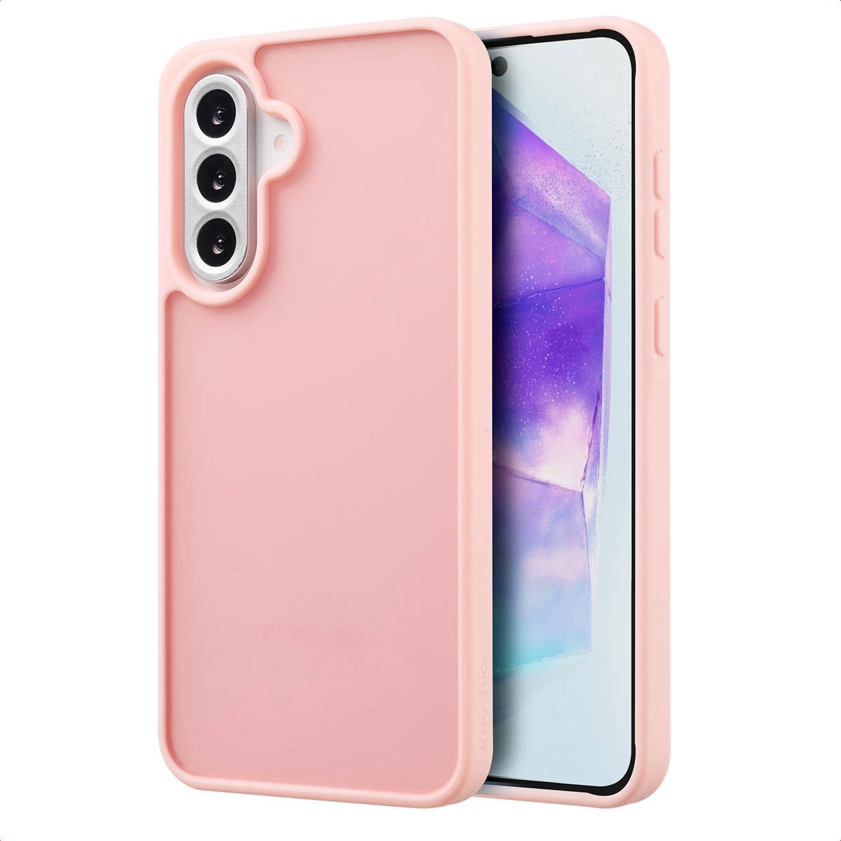 imoshion Hoesje - Geschikt voor Samsung Galaxy A36 / A56 (5G) - Color Guard Backcover - Lichtroze