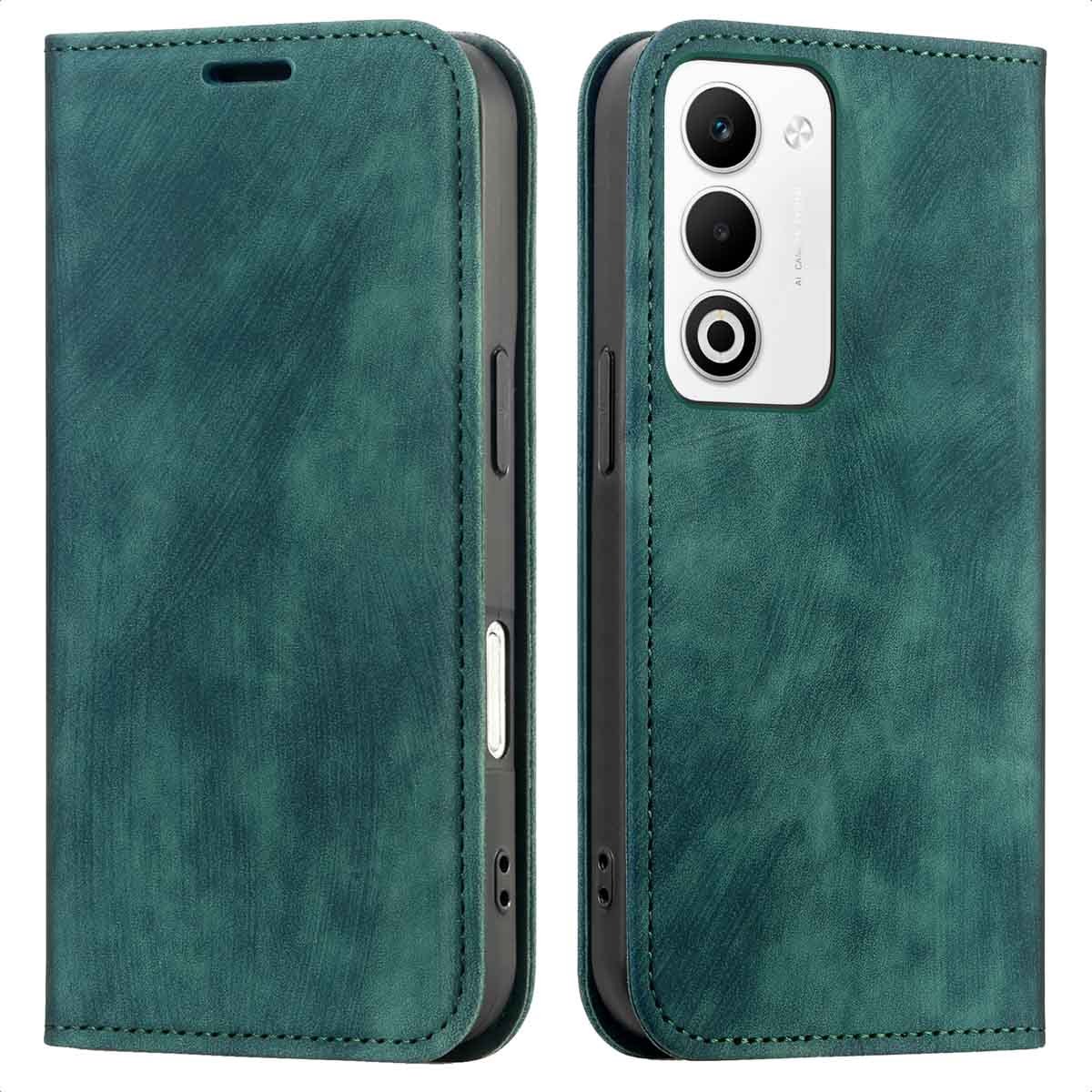 imoshion Hoesje - Geschikt voor Oppo A5 5G - Slim Bookcase - Groen