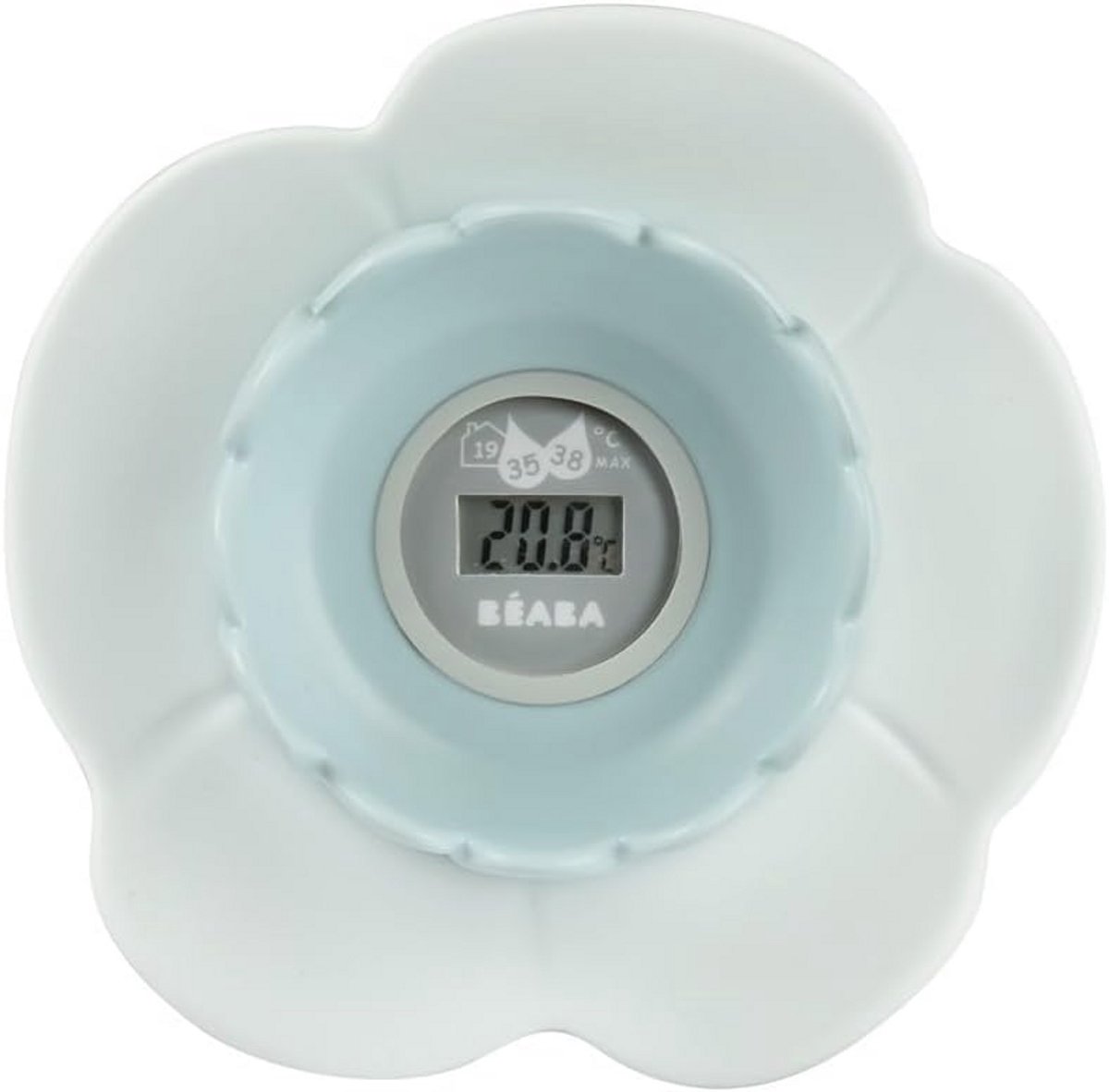 Béaba Lotus Multi-functionele digitale thermometer - Groen Blauw