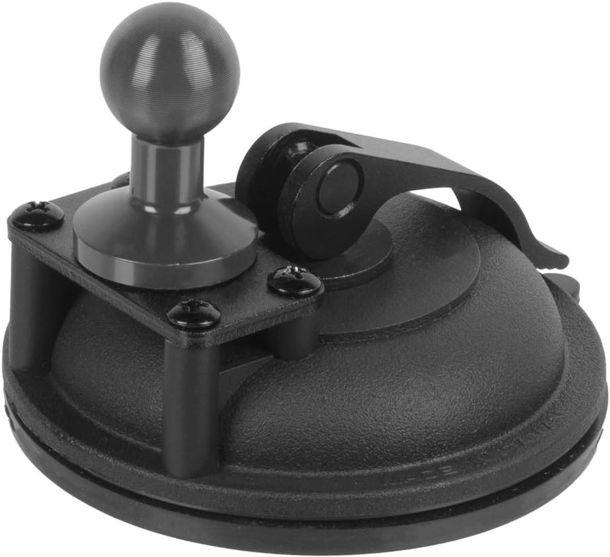 Heavy Duty Zuignap Mount met 20mm Bal - Duurzaam Aluminium en ABS Kunststof