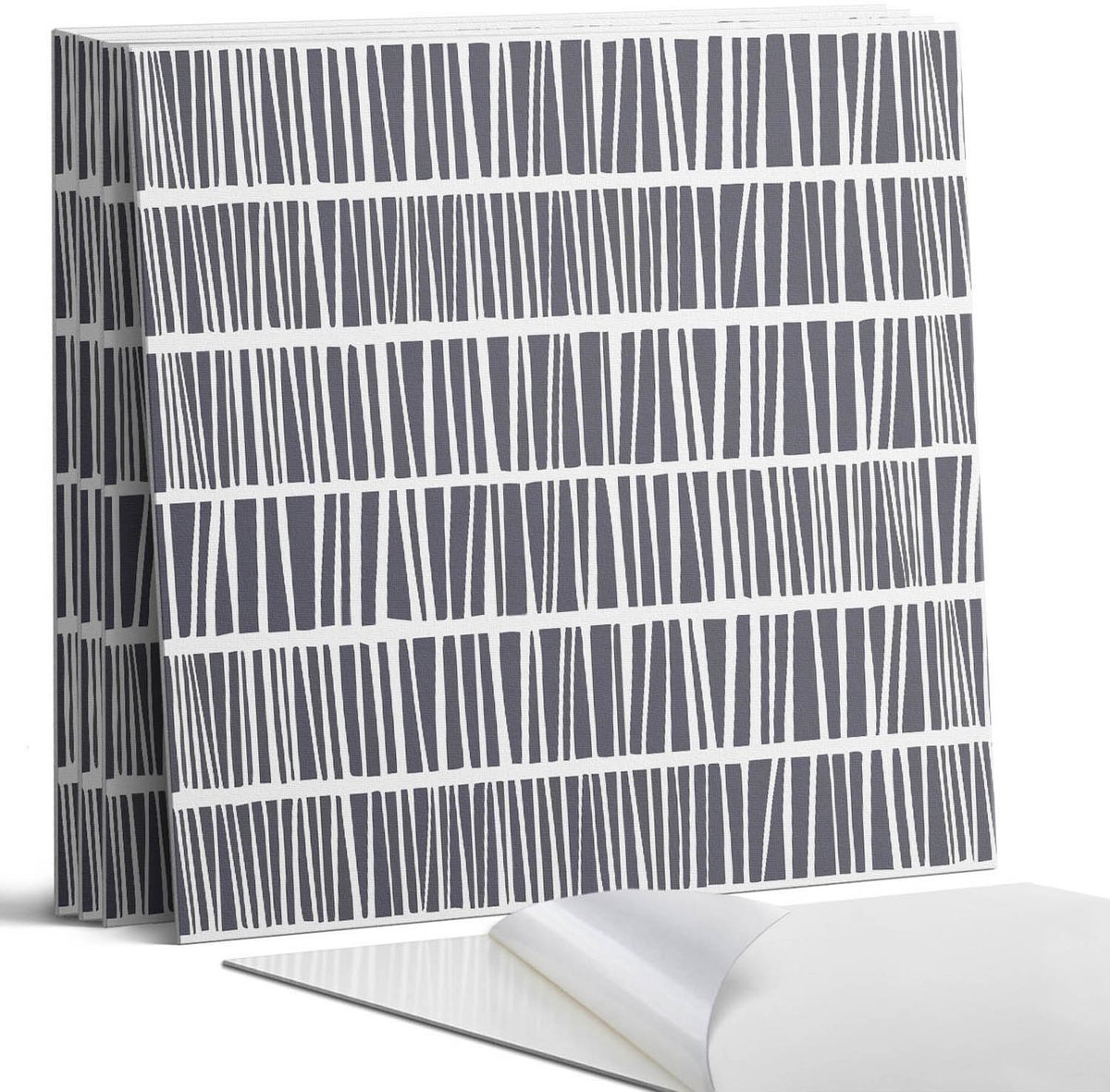 Coloray Wandpanelen Zelfklevend - Dynamisch lijnpatroon Zelfklevende Wandpanelen - 50 cm x