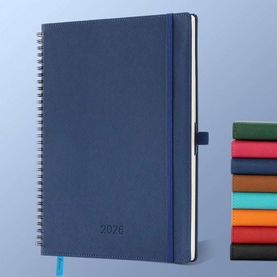 Kalender 2026, weekplanner (januari 2026 - december 2026), ringband met zachte kaft, ca. A5 (21,3 x 16,1 cm), 12 maanden agenda, 1 week 2 pagina's, roze Kalender 2026, weekplanner (januari 2026 - december 2026), ringband met zachte kaft, ca. A5 (21,3 x 16,1 cm), 12 maanden agenda, 1 week 2 pagina's, roze