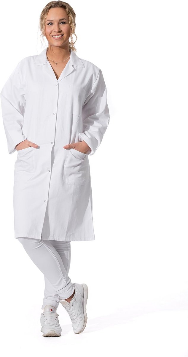 Dames Laboratoriumjas Katoen - Dokterjas Maat 34-50