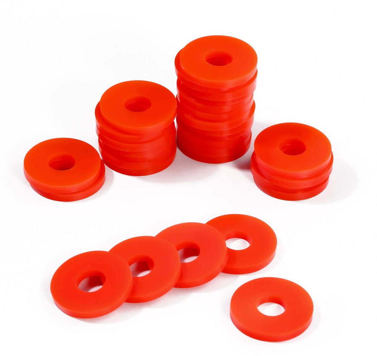 Siliconen Afdichtingen voor Swing Top Flessen - 40 Pack Rood voor Optimale Verzegeling