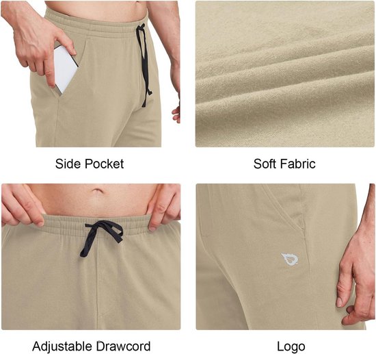 Her Joggingbroek Katoen Rechte Pijp Sport- en Vrijetijdsbroek met Zakken — afbeelding 2