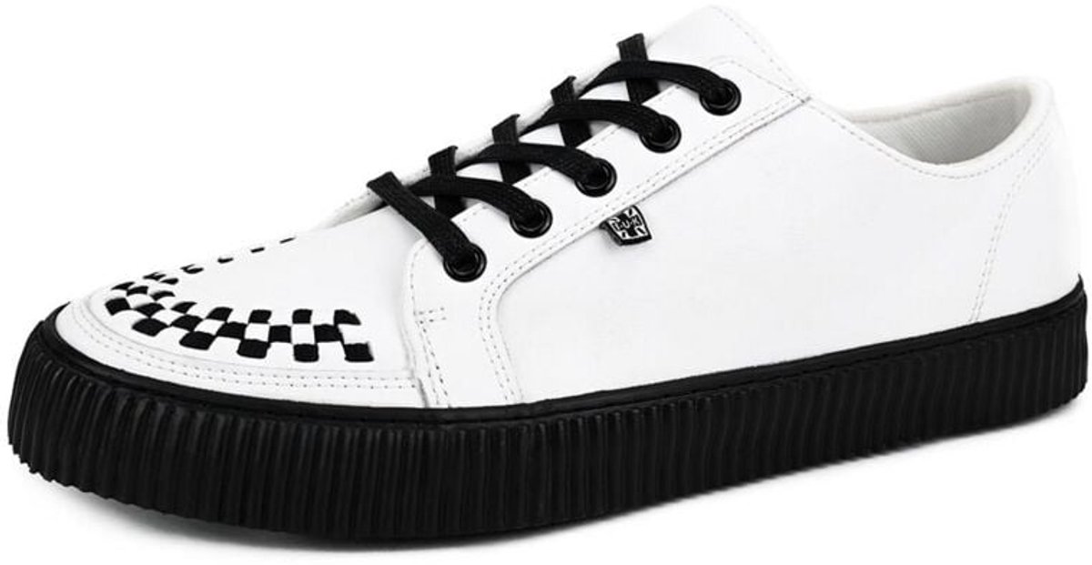T.U.K. White Leather Upper Heren Sneakers - wit - EU42