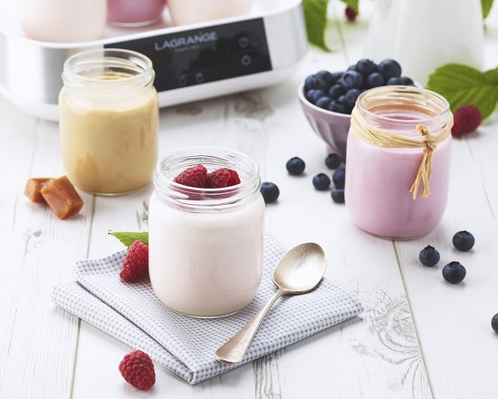 Yoghurtmaker met 9 glazen potten, programmeerbaar tot 15 uur, met automatische uitschakeling — afbeelding 3