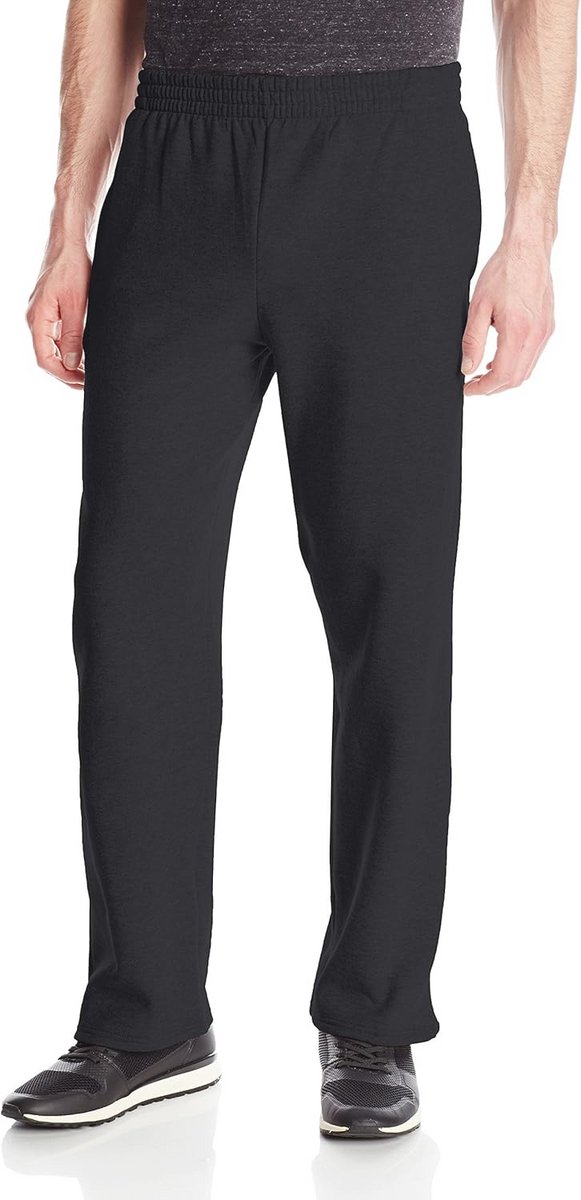 Heren Joggingbroeken Sofspun Fleece Open Bottom