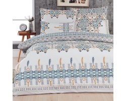 Luxe Katoenen Dekbedovertrek Set - Diverse Maten - Modern Huisstijl Ontwerp