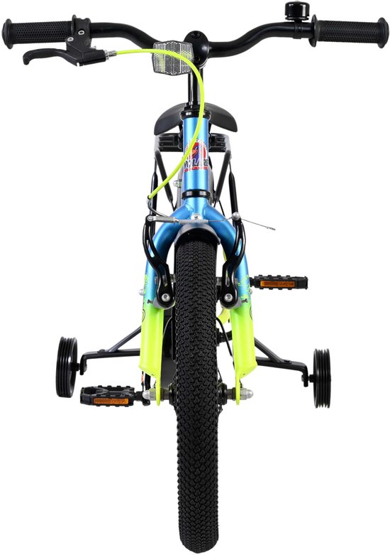 Volare Thombike Kinderfiets - Jongens - 16 inch - Blauw Geel van Volare — afbeelding 2