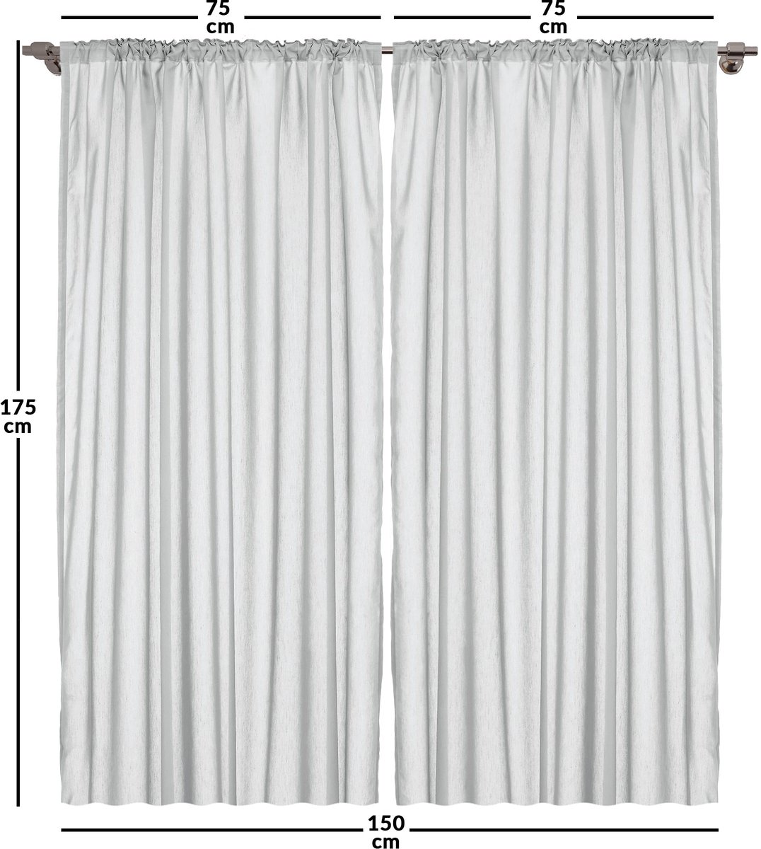 ABAKUHAUS Paisley Voorhangen – Damast – 2x75x175 cm – Blauw/Donkerviolet
